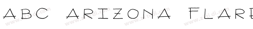 ABC Arizona Flare字体转换